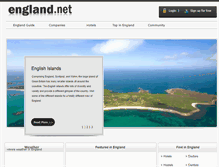 Tablet Screenshot of england.net